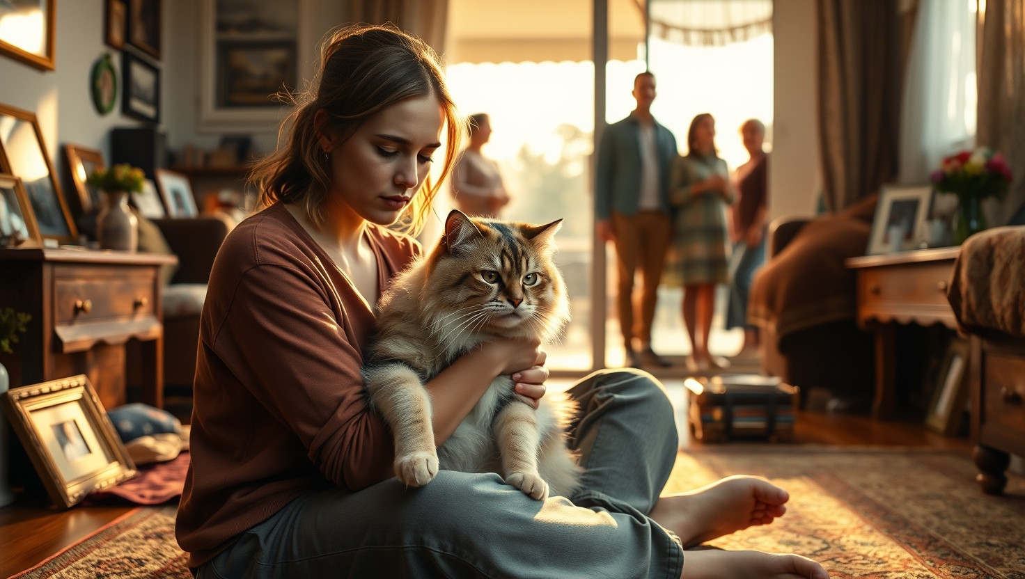 Family Wants to Take My Late Grandmothers Cat - Would I Be the Jerk for Refusing to Attend the Gathering?