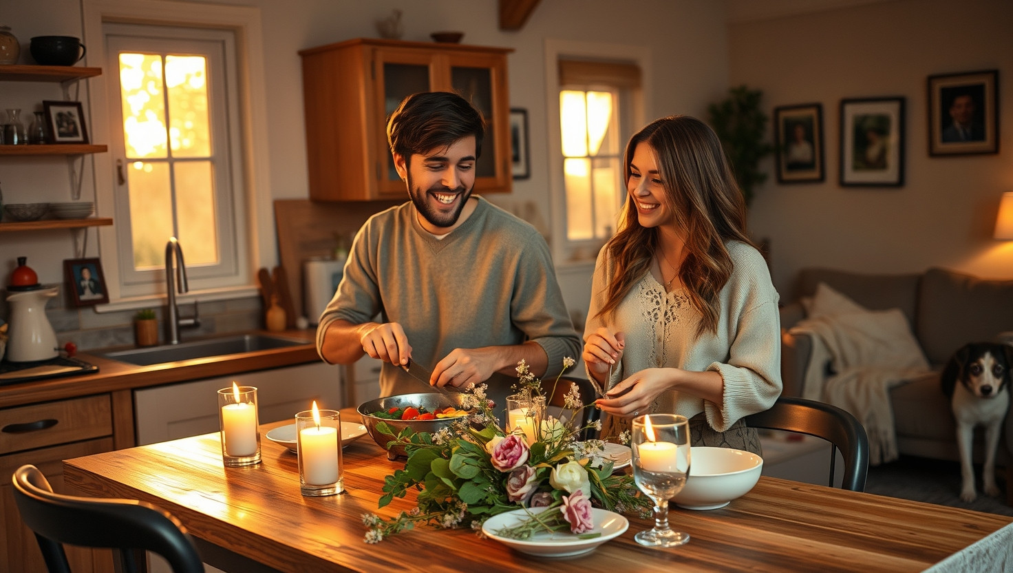 Debating Anniversary Plans: AITA for Suggesting Cooking a Fancy Dinner Instead of Going Out?