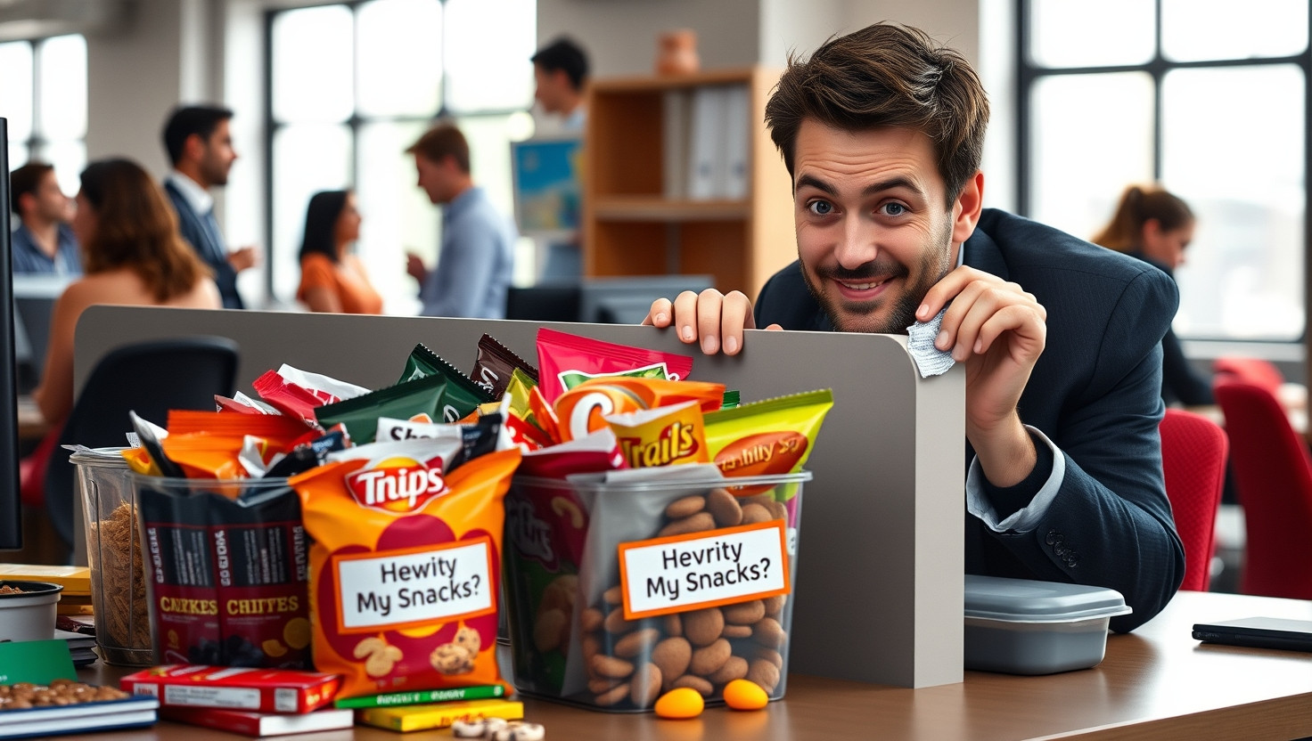 Coworker keeps stealing my snacks - AITA for refusing to share?