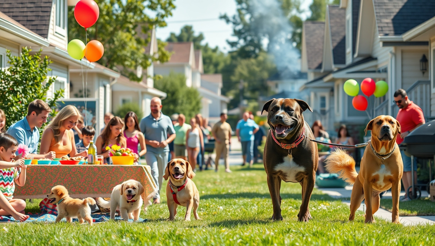 Should I Ban My Neighbors Uncontrolled Pets from My Block Party?