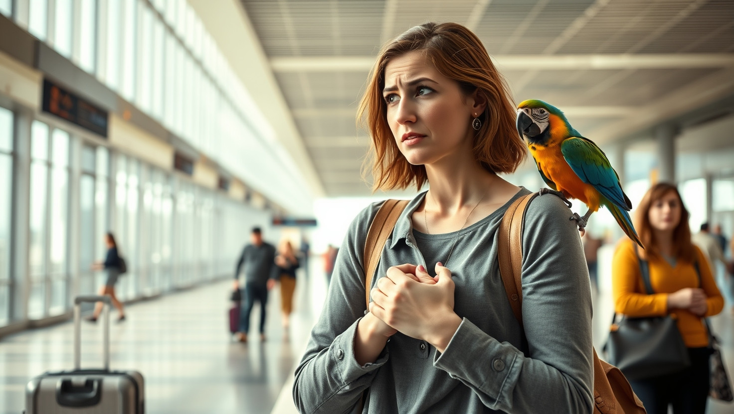 Dealing with Bird Phobia: Should I Allow My Friends Parrot on Our Shared Flight?