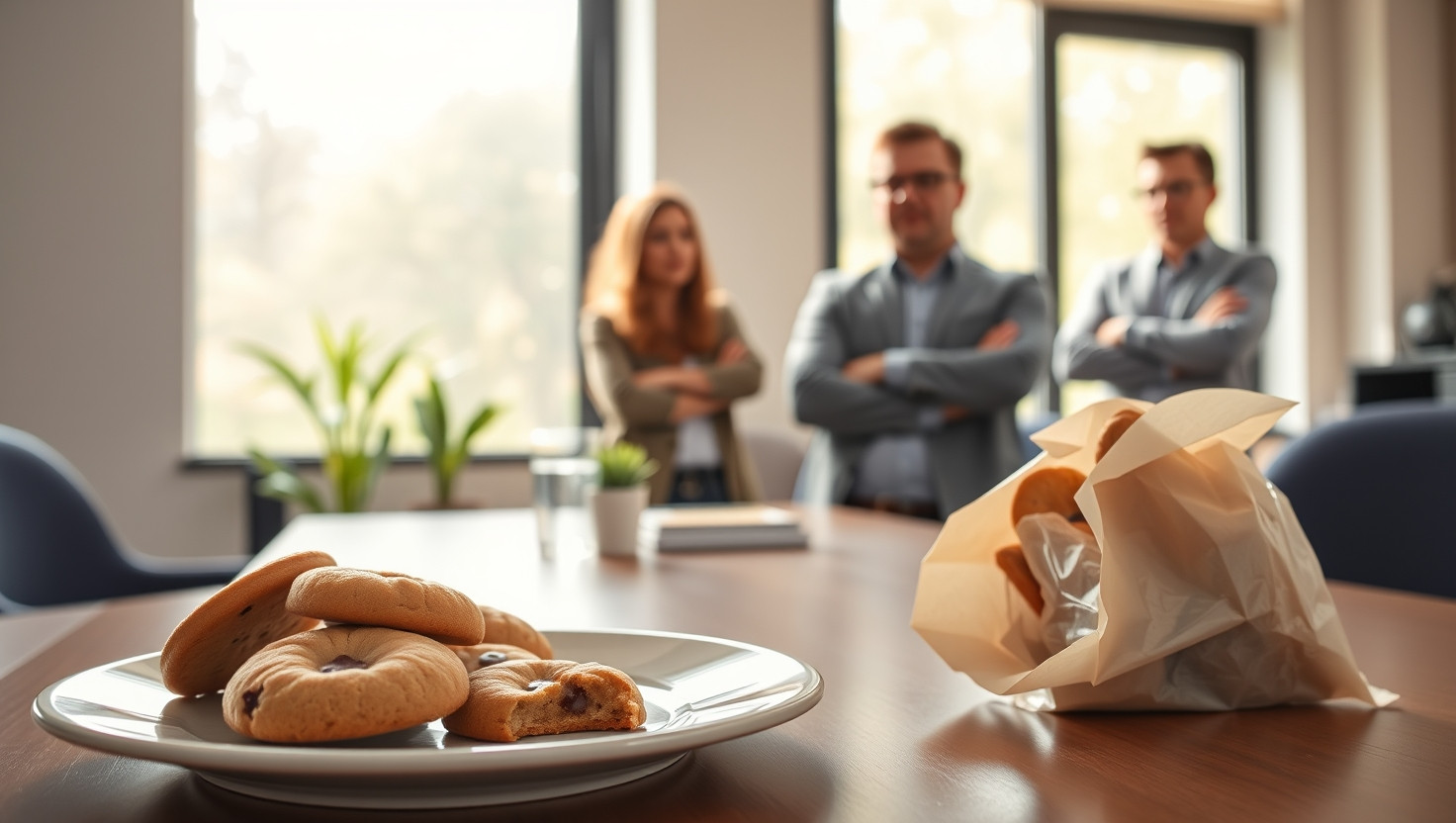 Colleague Keeps Eating My Snacks Without Asking - AITA for Refusing to Share?