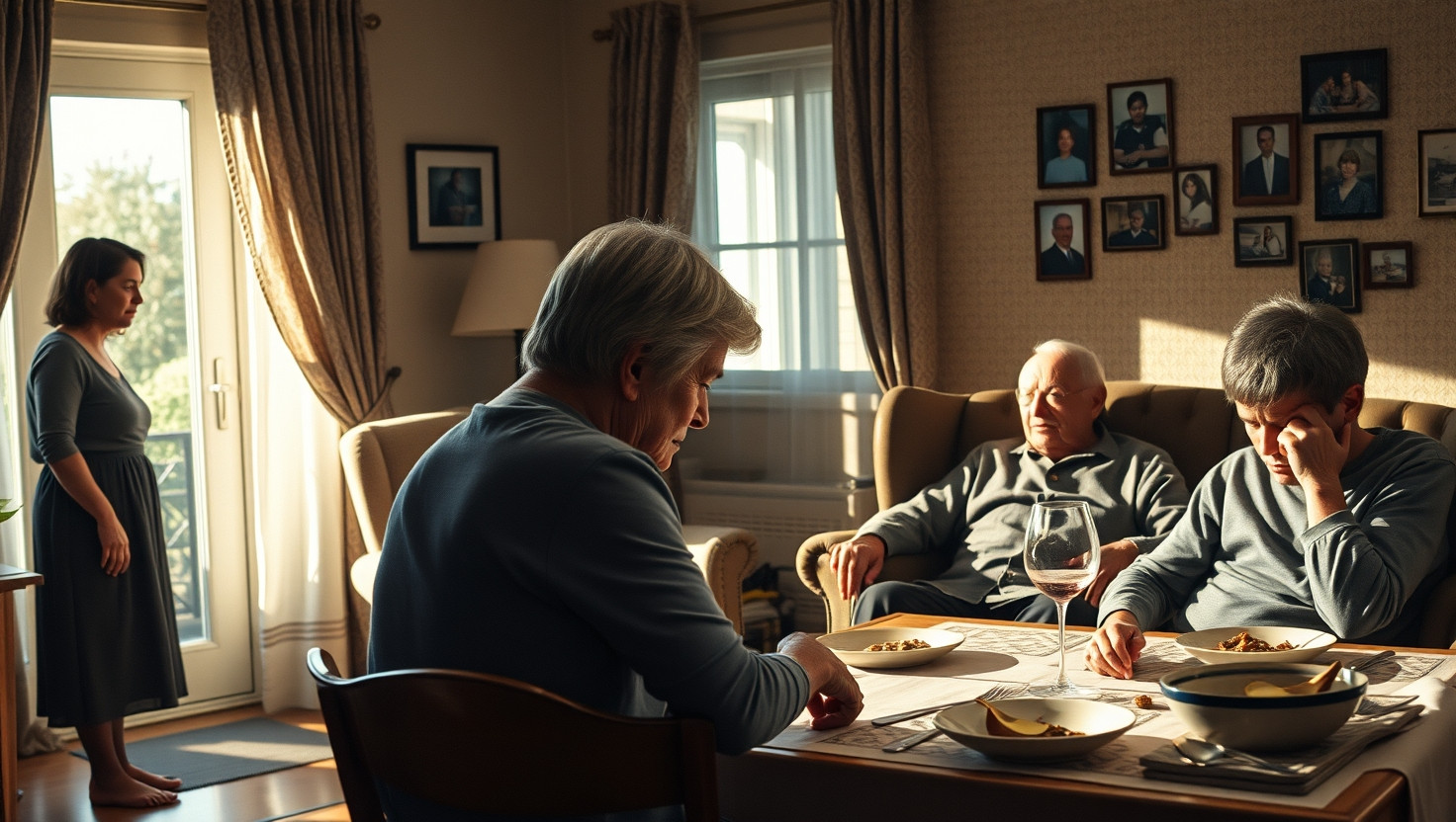 Dealing with Dilemma: Elderly Fathers Hurtful Comment about Partner Sparks Family Conflict