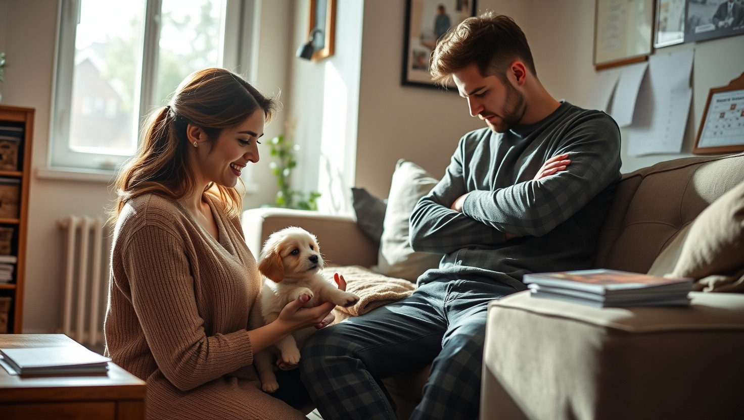 Am I Wrong for Refusing Partners Dream Puppy Adoption?