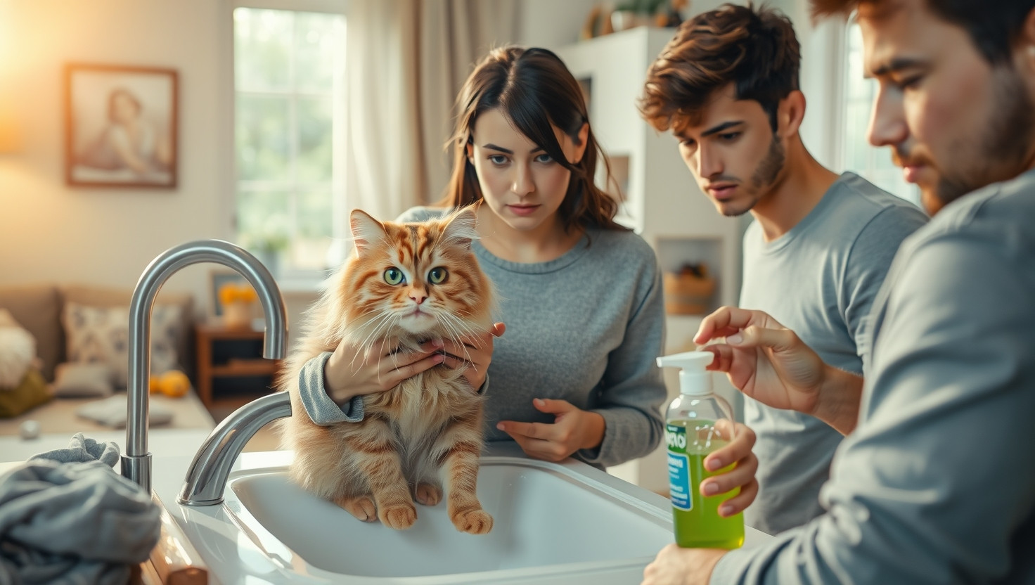 Roommate Pushes to Bathe My Cat Against My Wishes: AITA for Refusing?