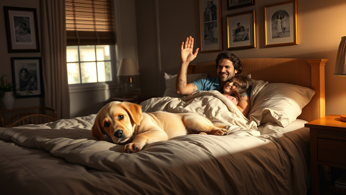 Am I Wrong for Not Allowing Girlfriends Dog in Our Bed?