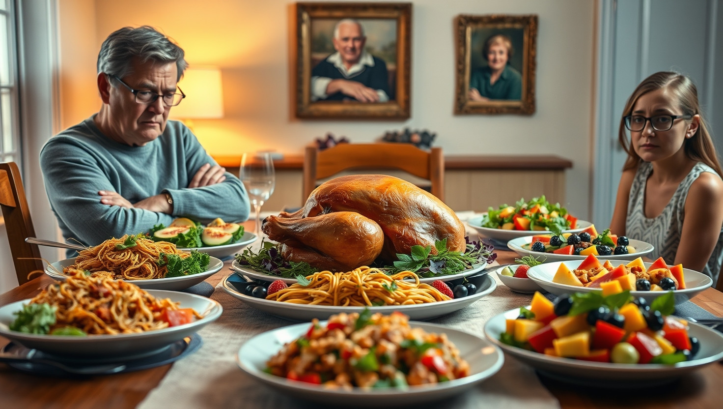 Family Rift: Chef Son Wants to Change Thanksgiving Tradition, Sparks Conflict
