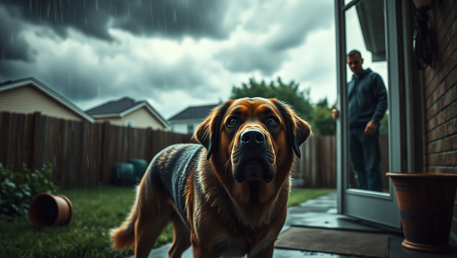 Neighbors Request to Shelter Dog in Backyard During Storm Sparks Conflict: AITA?