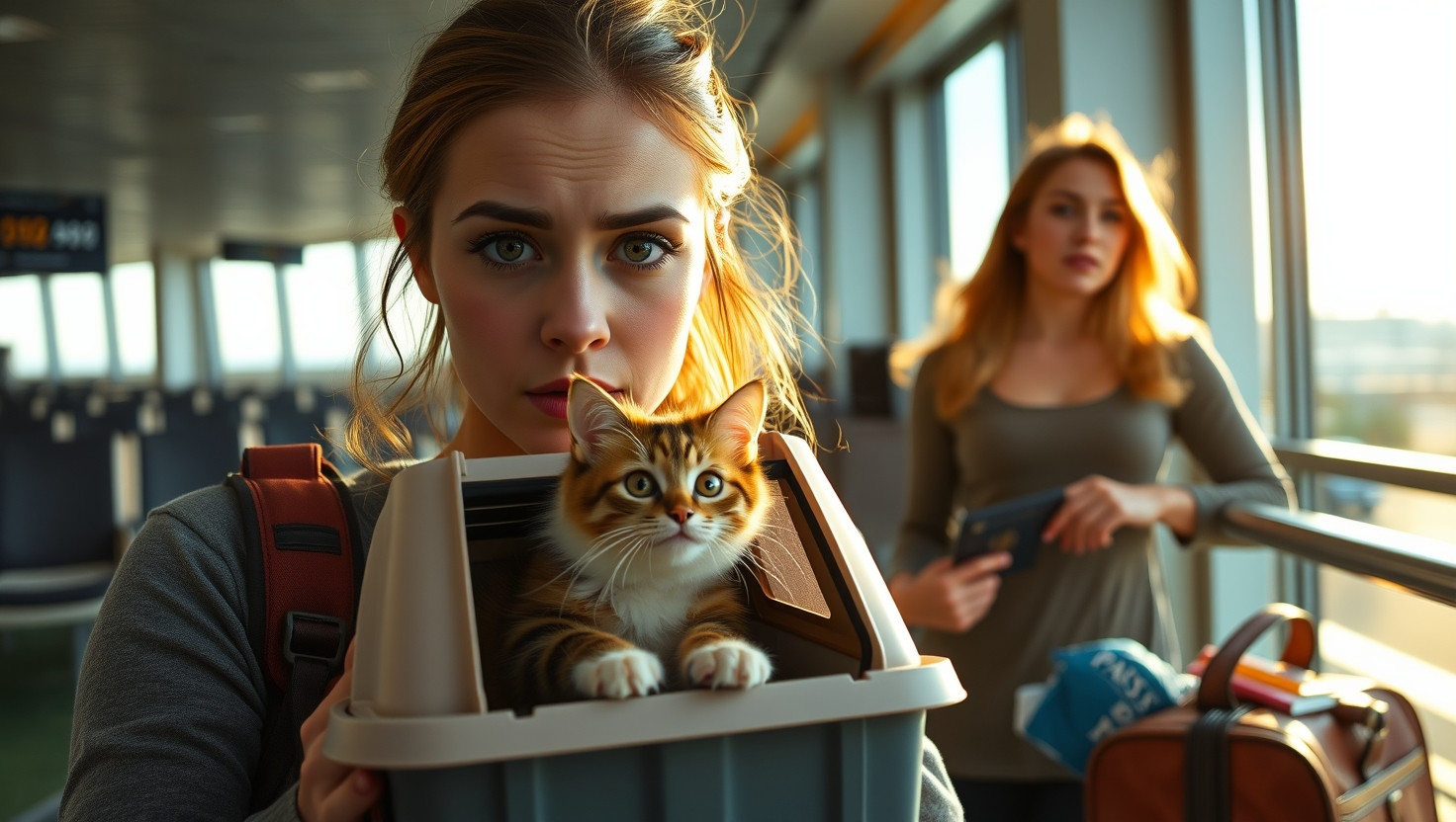 Should I Insist My Friends Cat Wears a Diaper on Our International Flight?