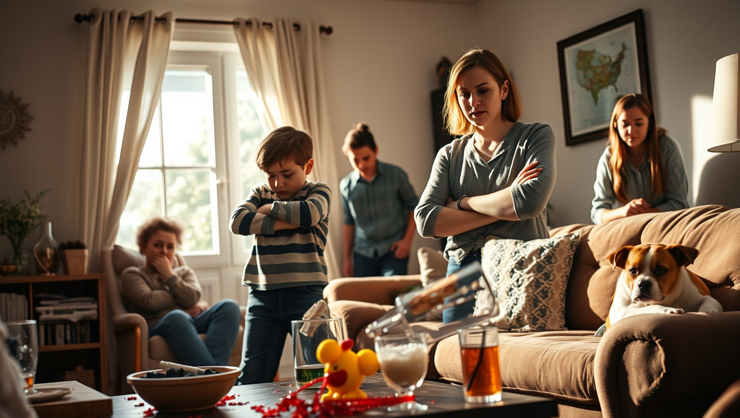 Friends Childs Behavior Sparks Heated Debate: Was I Wrong to Ask Them to Leave?