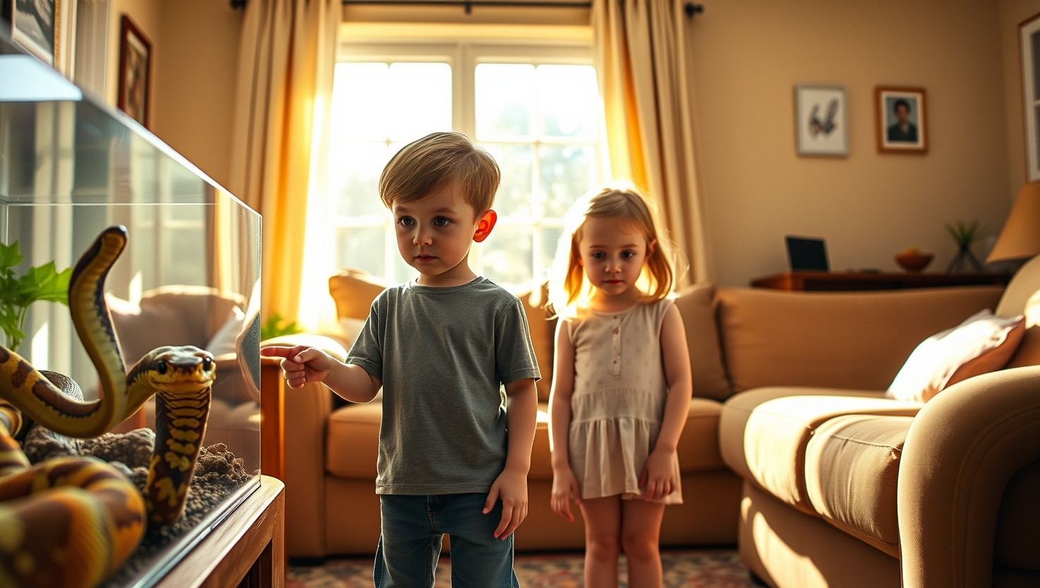 Am I Wrong for Prioritizing My Sons Snake Over My Daughters Fear?