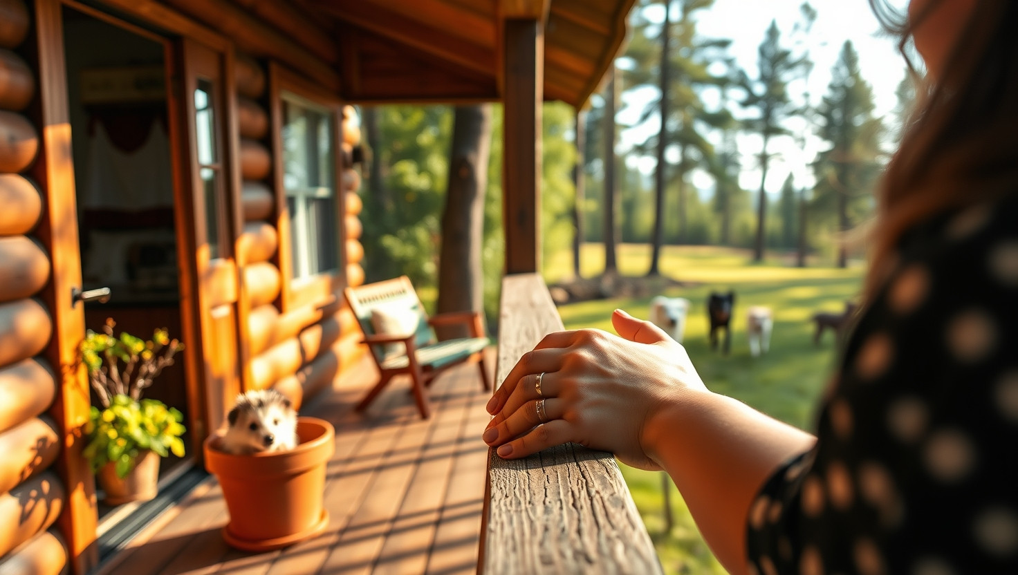 Should I Exclude My Brother and His Pet Hedgehog from Family Vacation Due to Cabin Rules?