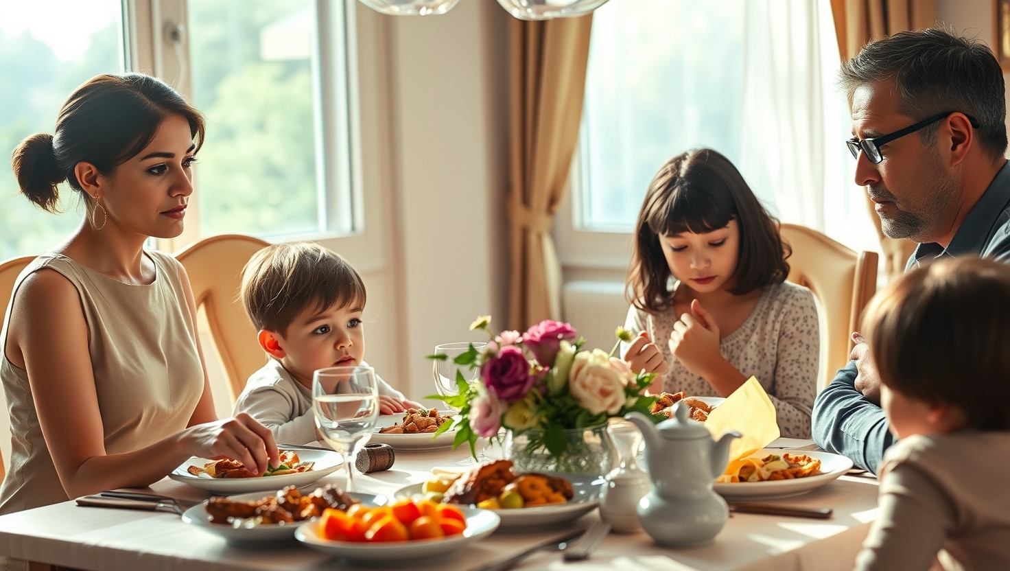 Is it wrong to ask my husband to improve his family dining etiquette?