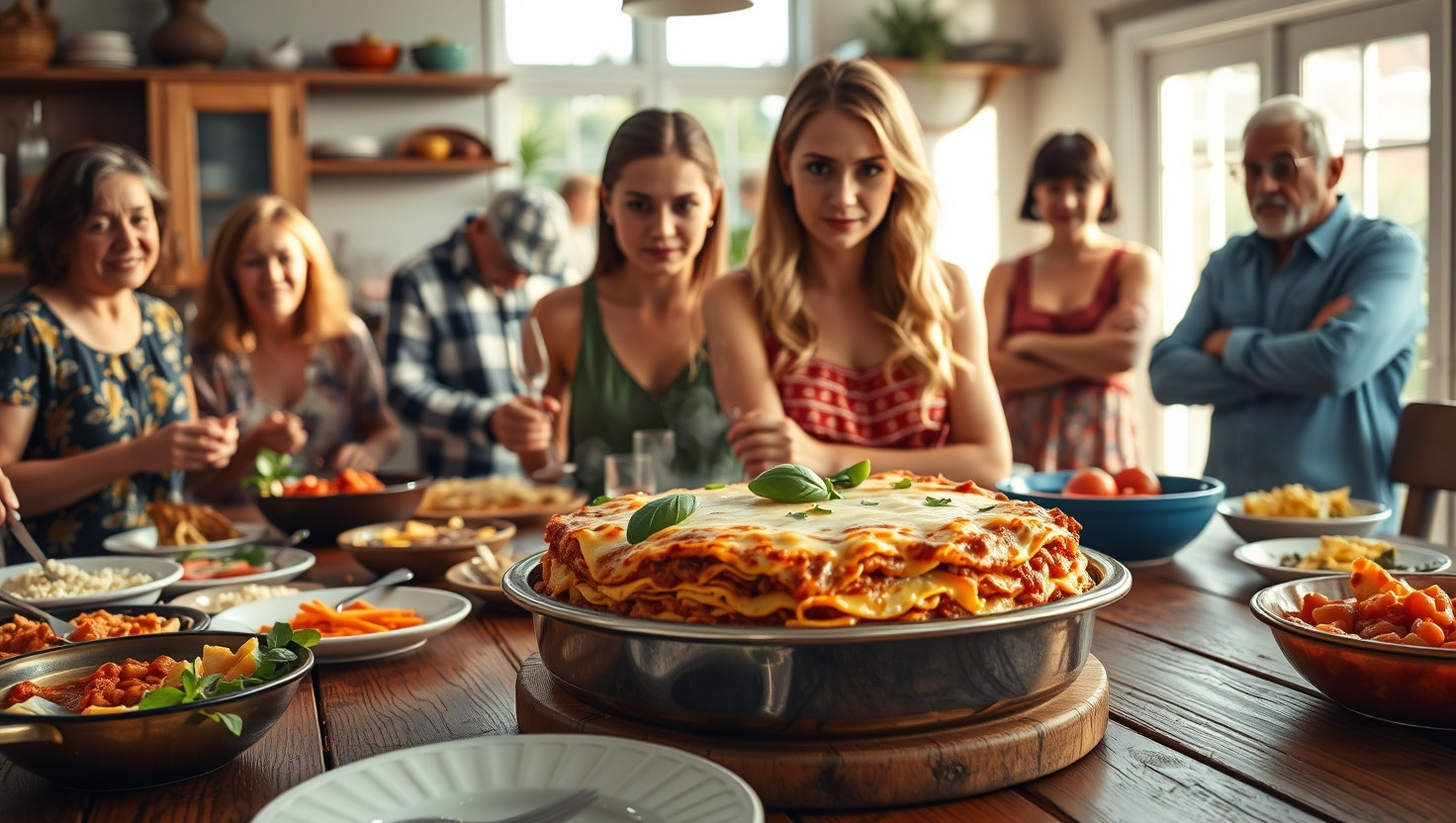 Family Drama: Refusing to Share Grandmas Secret Lasagna Recipe - AITA?