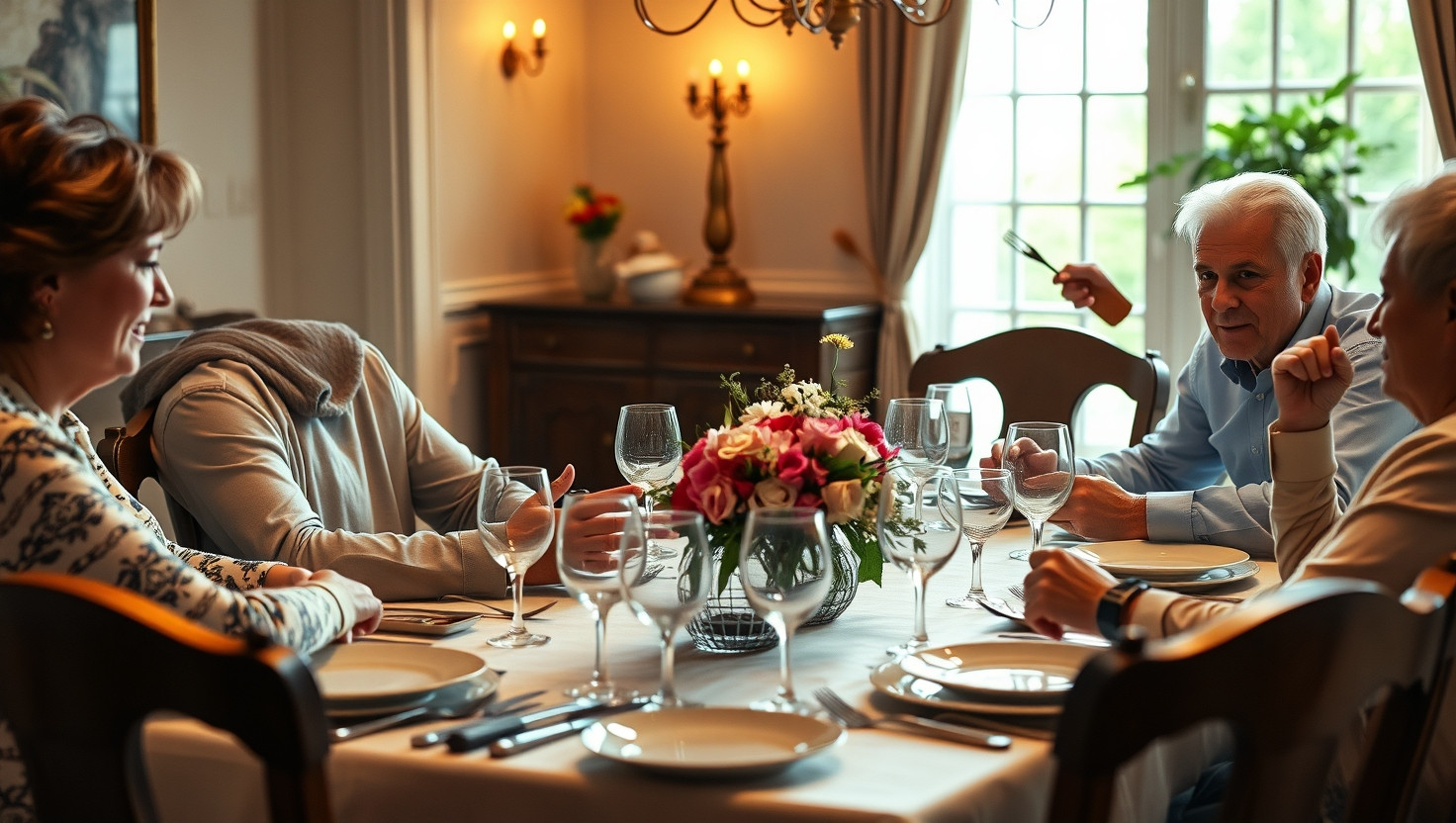 Dealing with In-Laws Dining Etiquette Clash