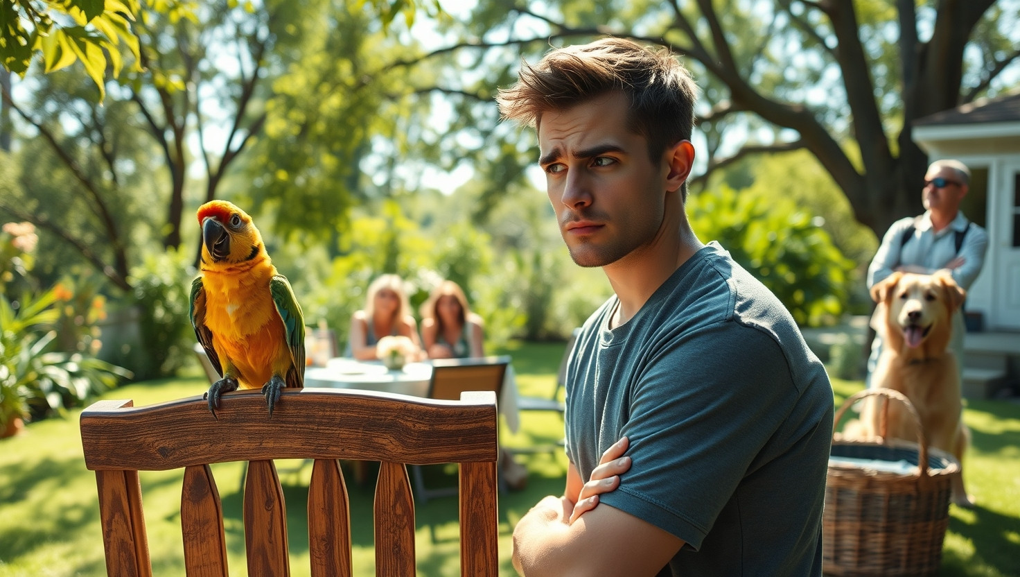 Should I Leave My Brothers Therapy Parrot Out of Our Pet-Friendly Vacation After It Attacked My Dog?