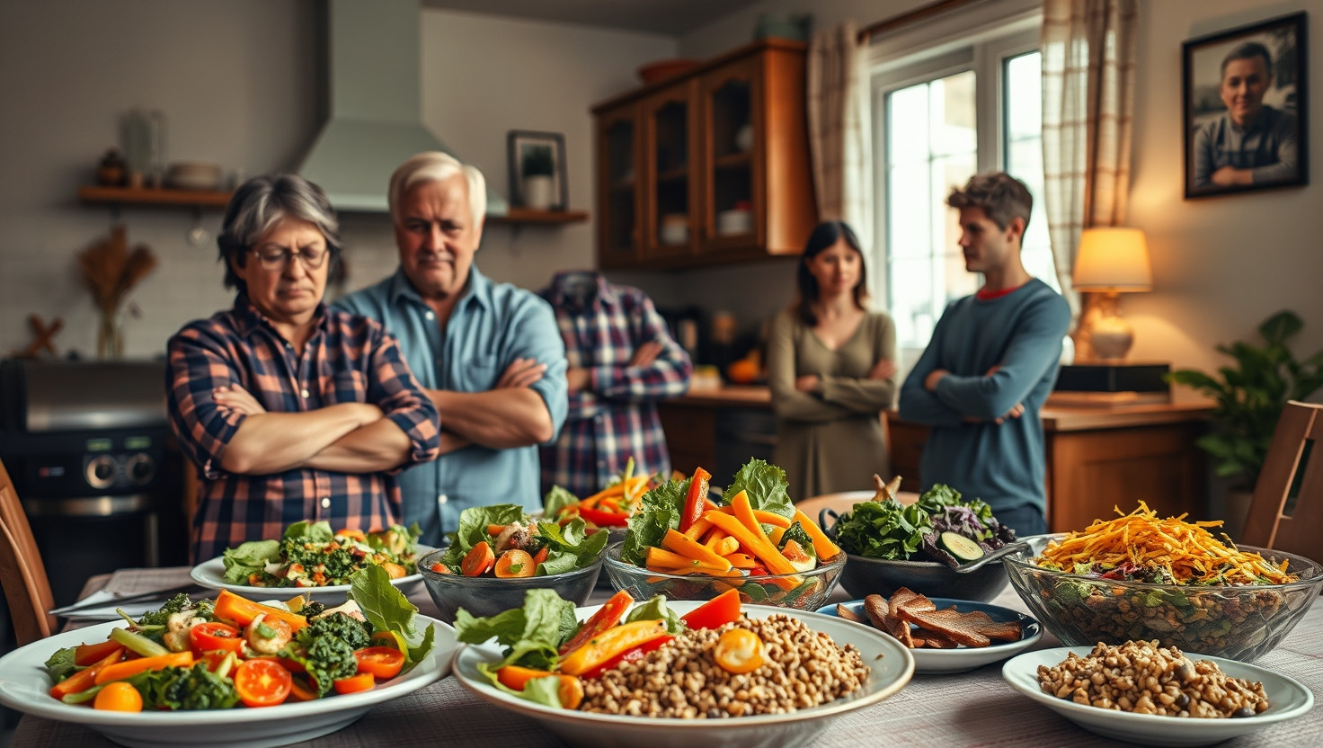 Vegetarian Faces Family Backlash for Refusing to Cook Meat: AITA?