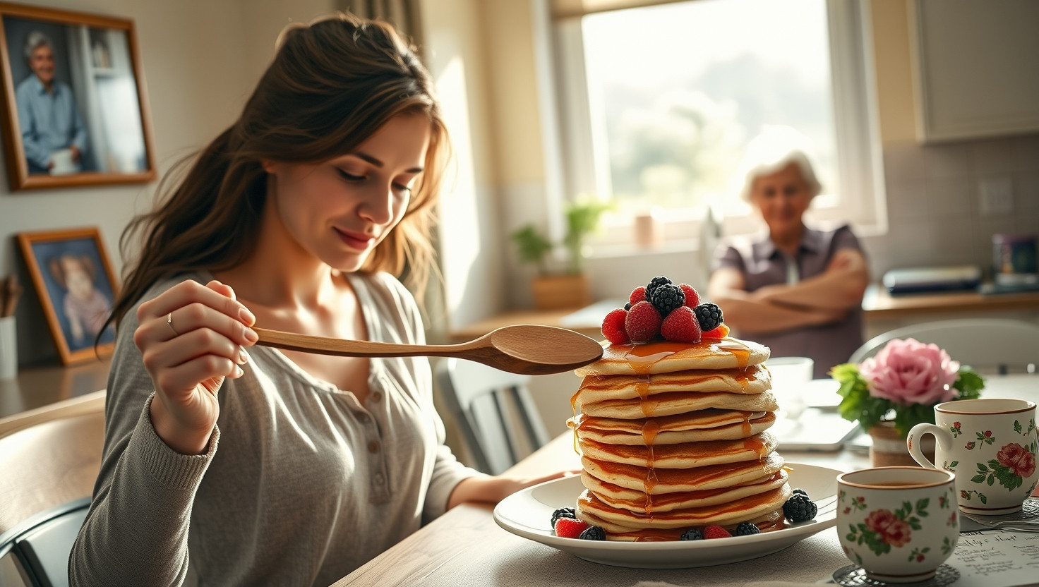 Family Pancake Recipe Drama: AITA for Keeping Grandmas Secret from My Food Critic Cousin?