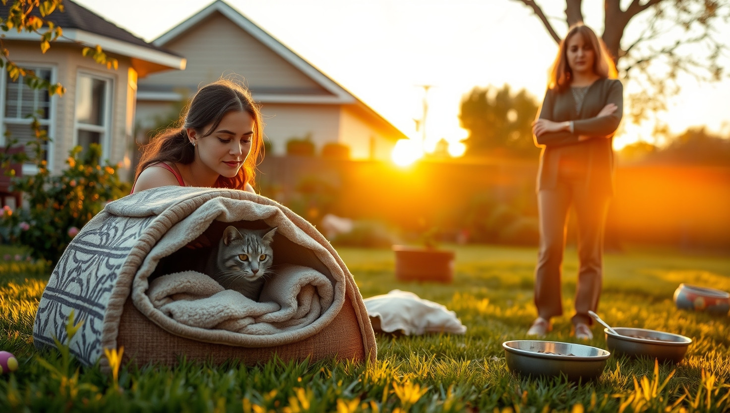 Should I Let My Sister Adopt the Stray Cat Ive Been Caring For?