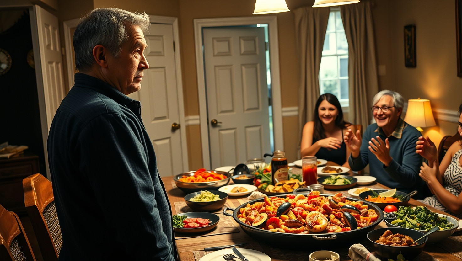 Should I Have Excluded Dad Over Allergy at Family Dinner?