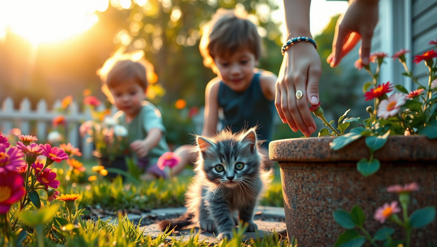 Neighbors Son Wants Unsupervised Access To My Kitten: AITA for Saying No?