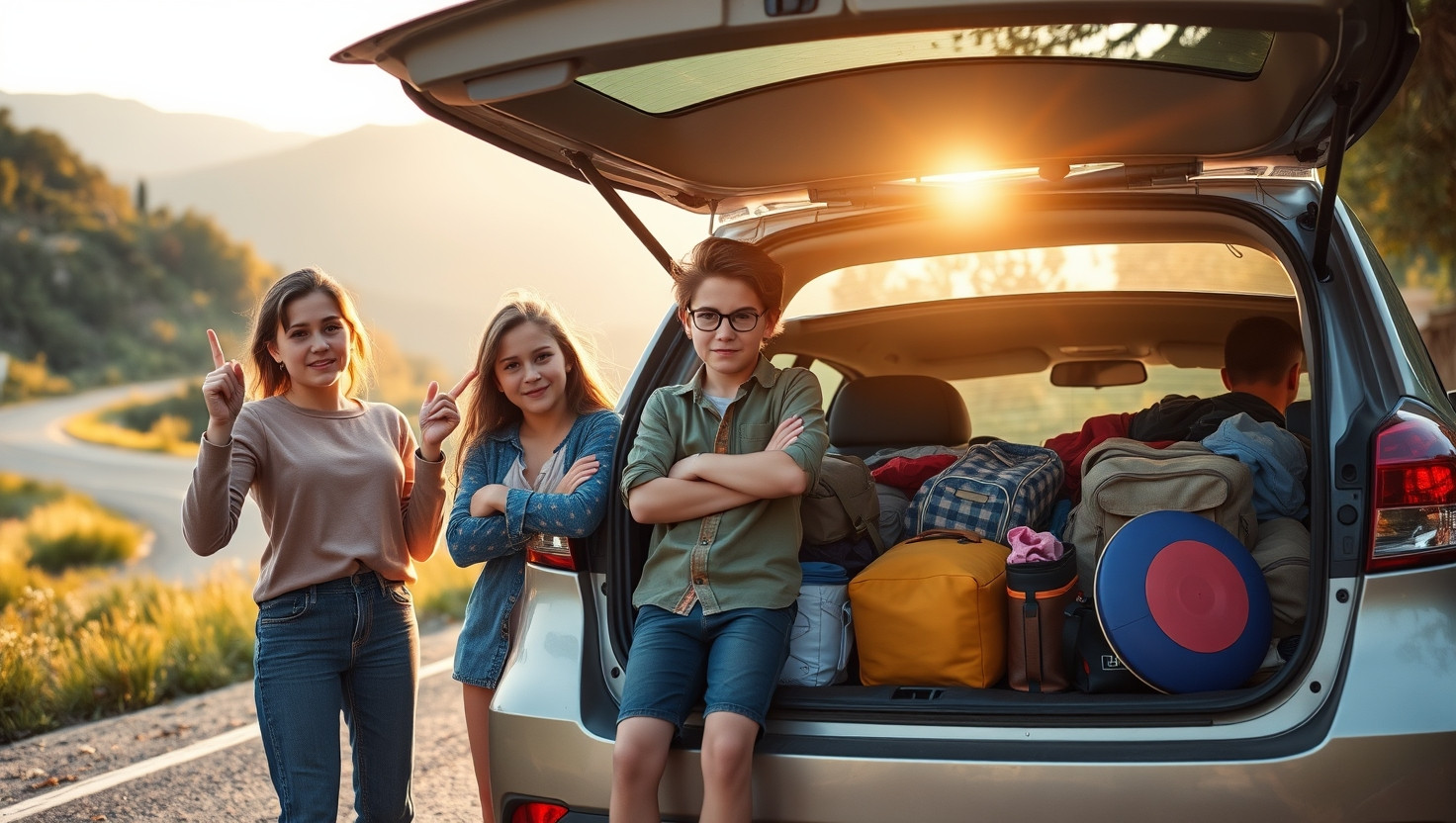 Balancing Spontaneity and Structure: Navigating Family Dynamics on a Road Trip