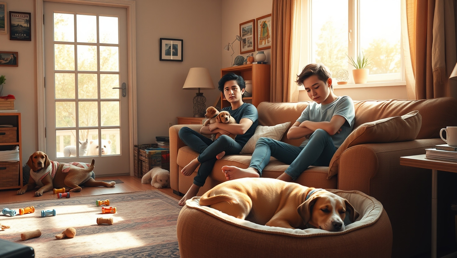 Siblings Surprise Me With New Dog Without Consulting - AITA for Refusing to Split Expenses?