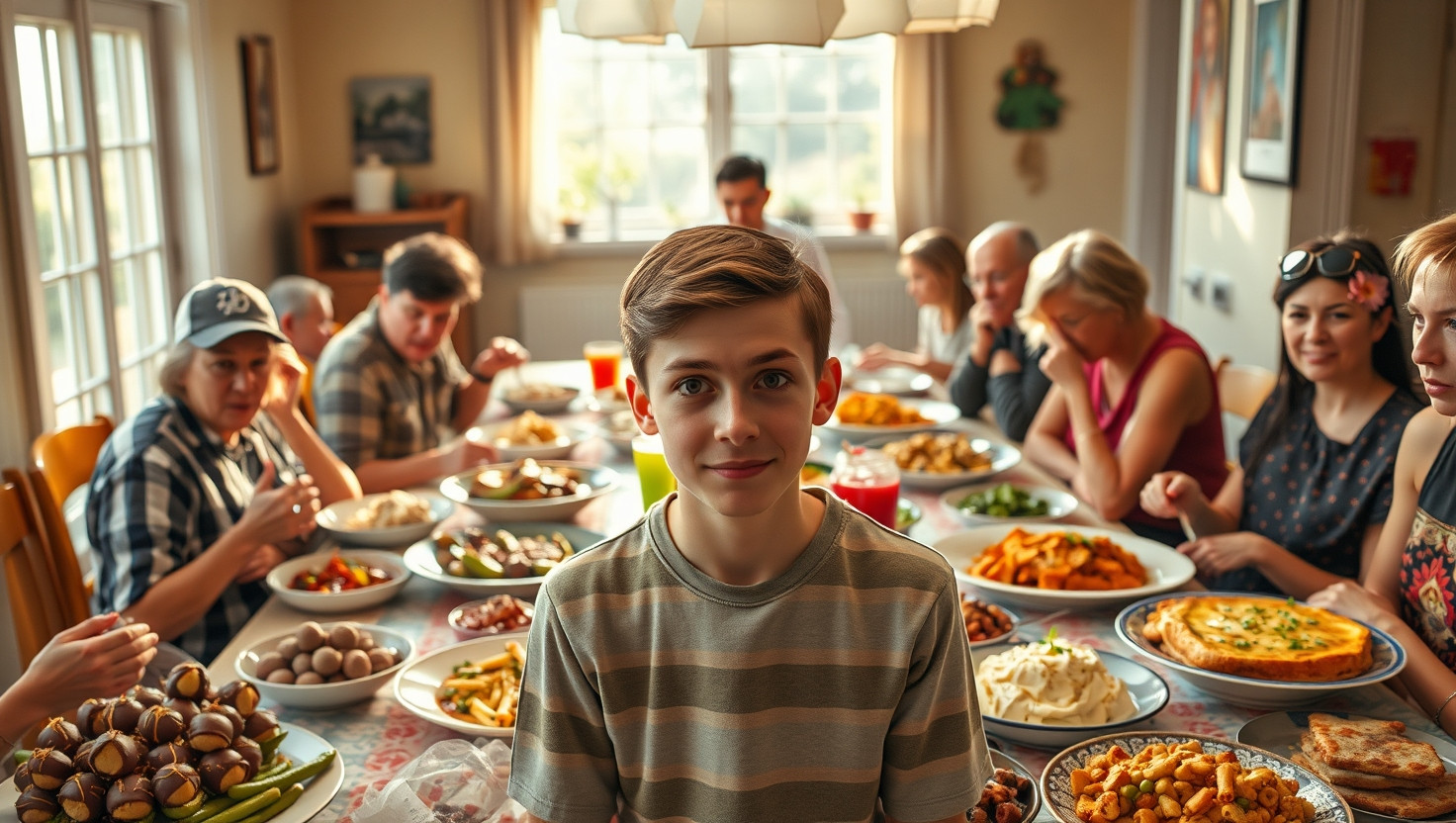 Family Potluck Drama: AITAH for Proposing a Controversial Weird Food Pairings Theme?