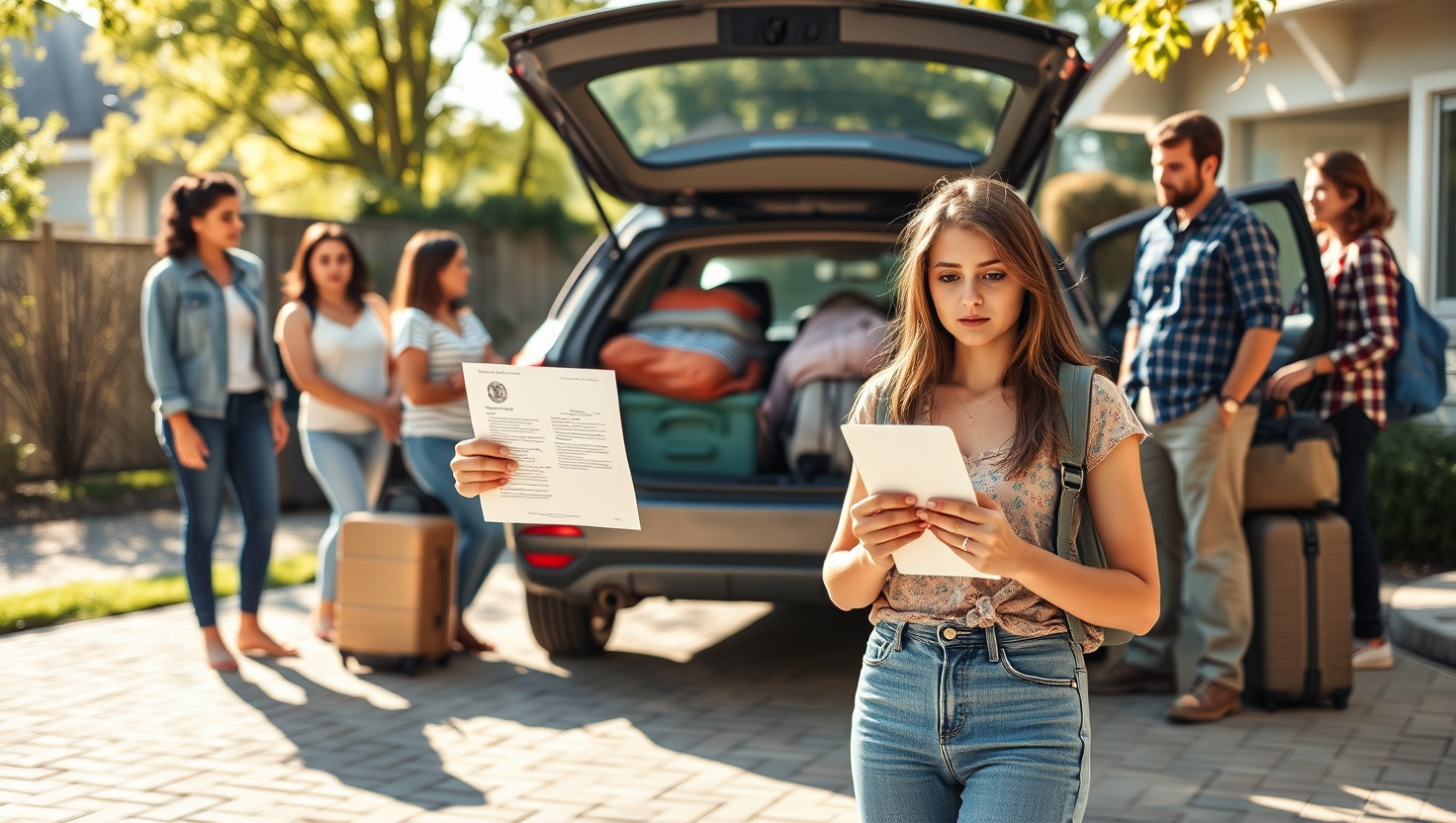 Should I Let My Siblings Partner Drive on our Family Road Trip Despite Expired License?
