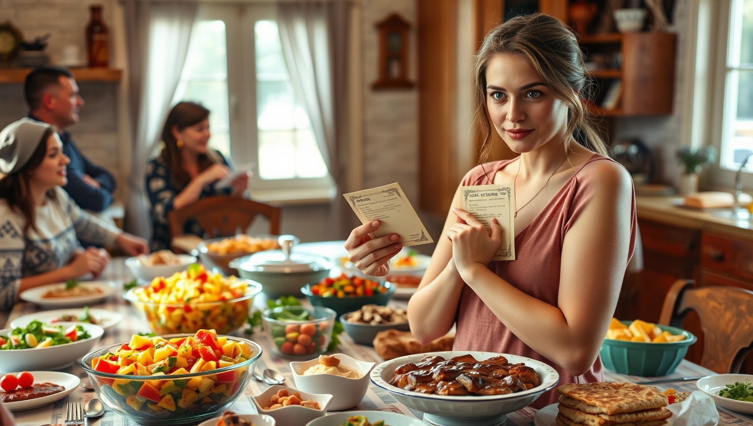 Debating Whether to Share Top-Secret Family Recipe at Potluck