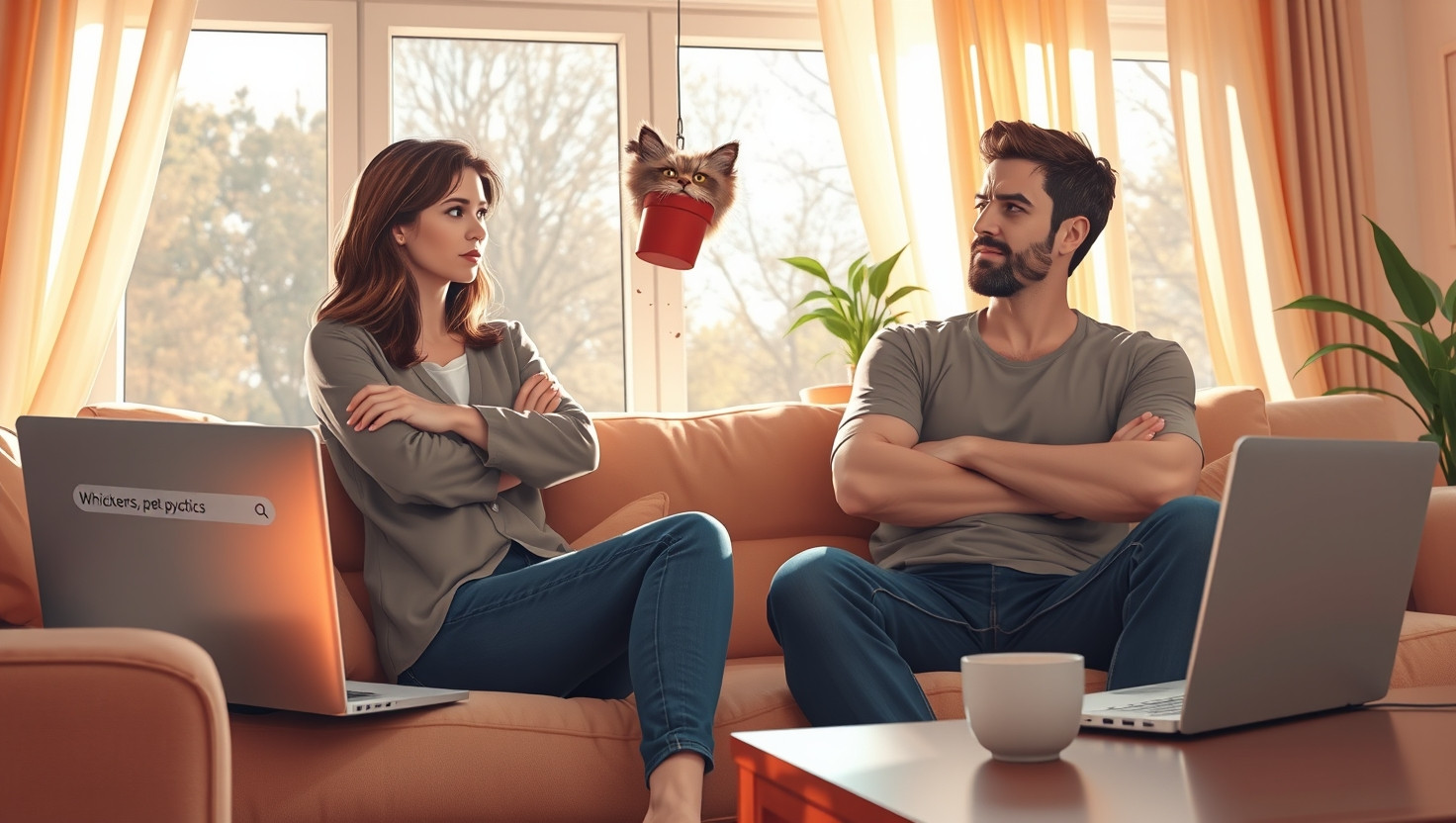 Resolving Pet Feuds: Hiring a Pet Psychic to Mediate Partner vs. Cat Drama