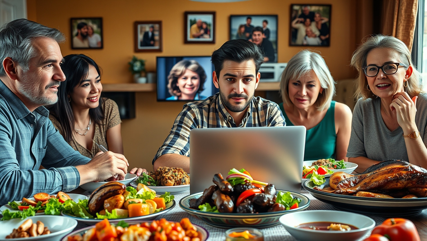 Family Potluck Theme Sparks Controversy Among Relatives