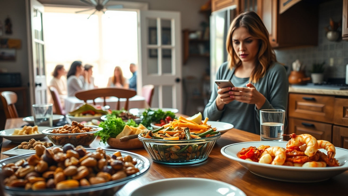 Friends Potluck Disregards Severe Allergies: AITA for Leaving?