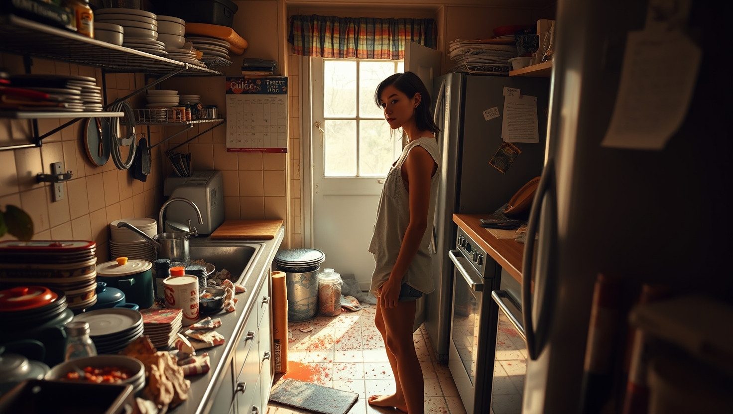 Asserting Boundaries: Dealing with a Messy Roommate in a Tiny Kitchen