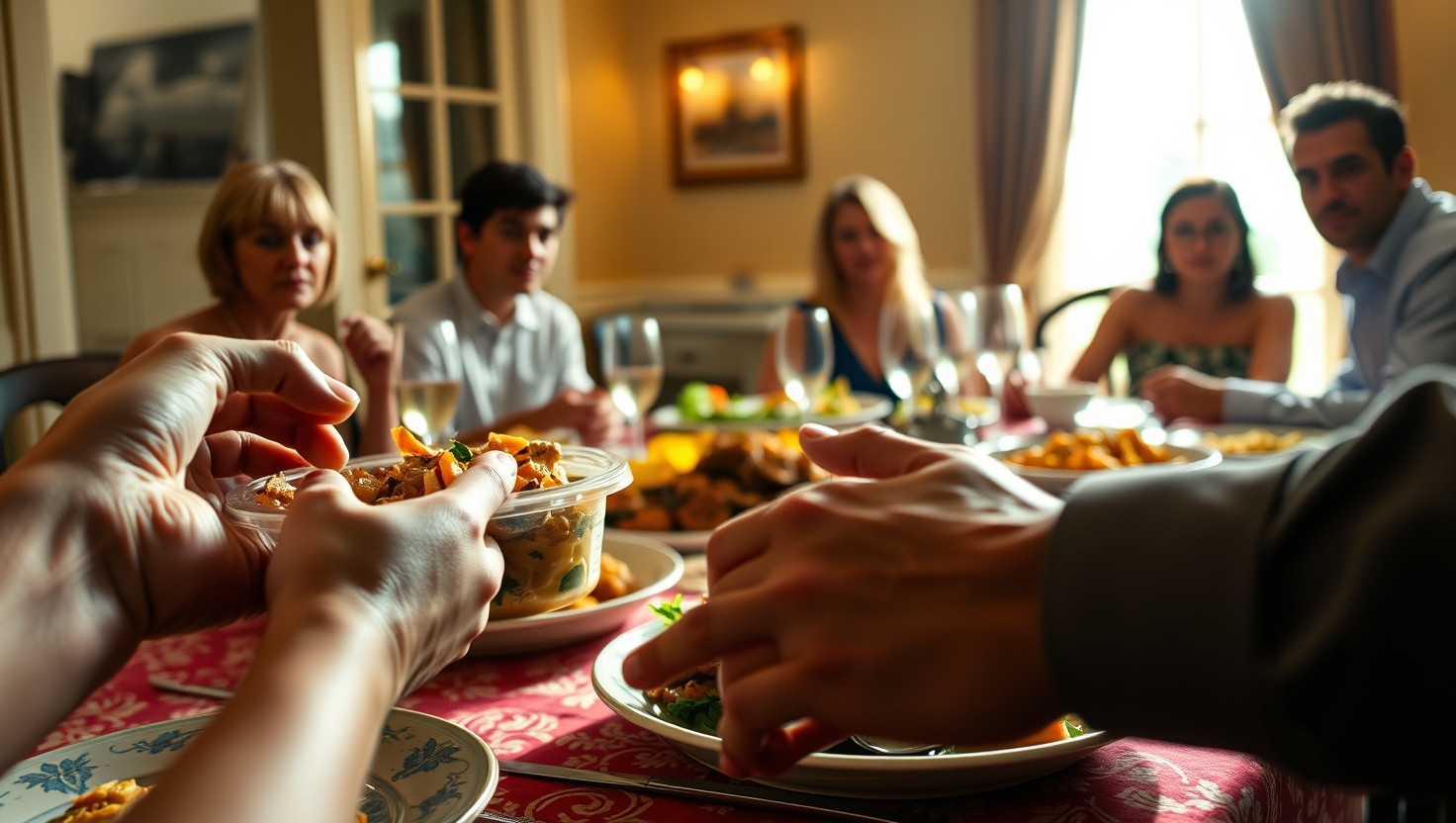 Friend Brings Own Food to Dinner Party Despite Allergy Accommodations - AITA?