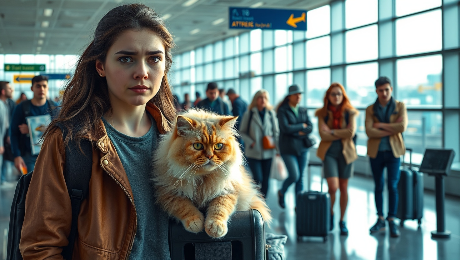 Friend Expects Me to Cover Extra Fees for Overweight Cat on Flight - AITA?