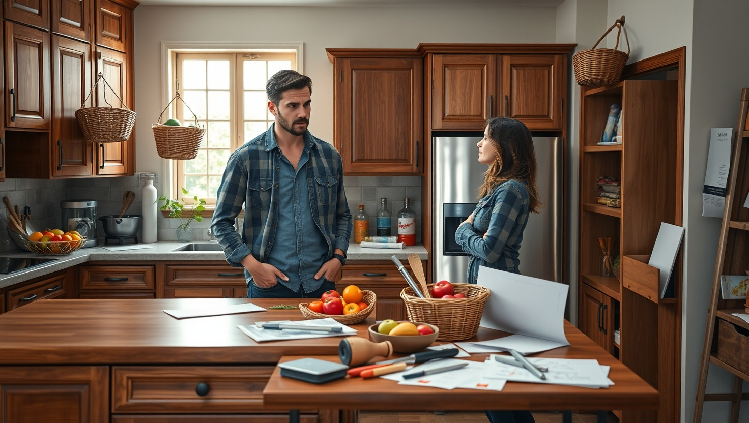 Spouses Innovative Food Storage System Sparks Kitchen Renovation Conflict