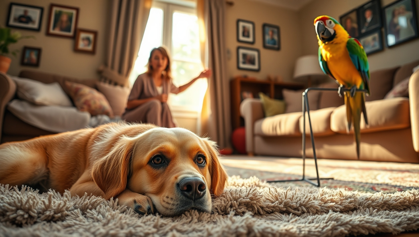 Brothers Aggressive Parrot vs. Family Dog: AITA for Saying No?