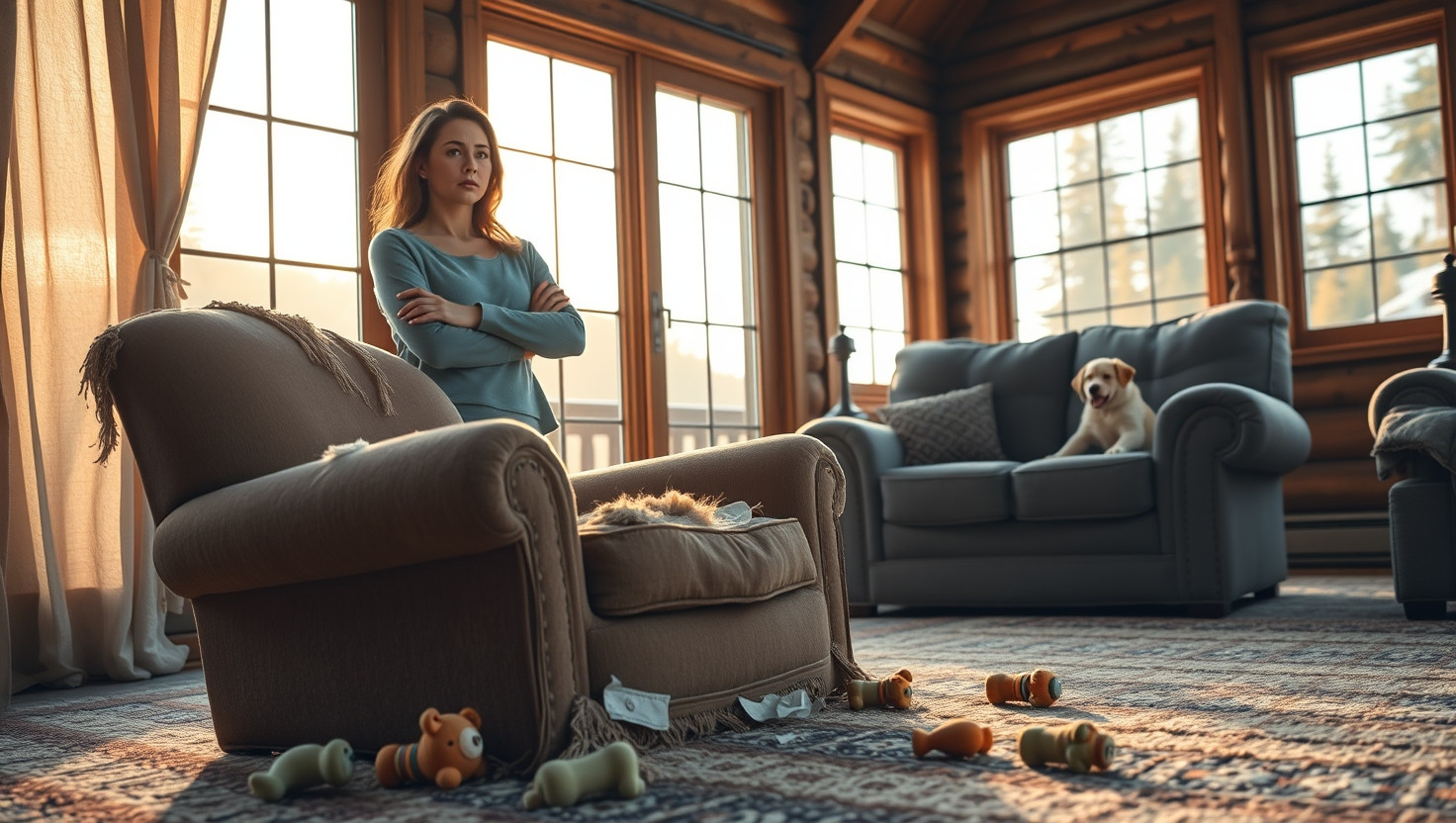 Friends Puppy Destroys My Vacation Rental: AITA for Insisting on Damages?