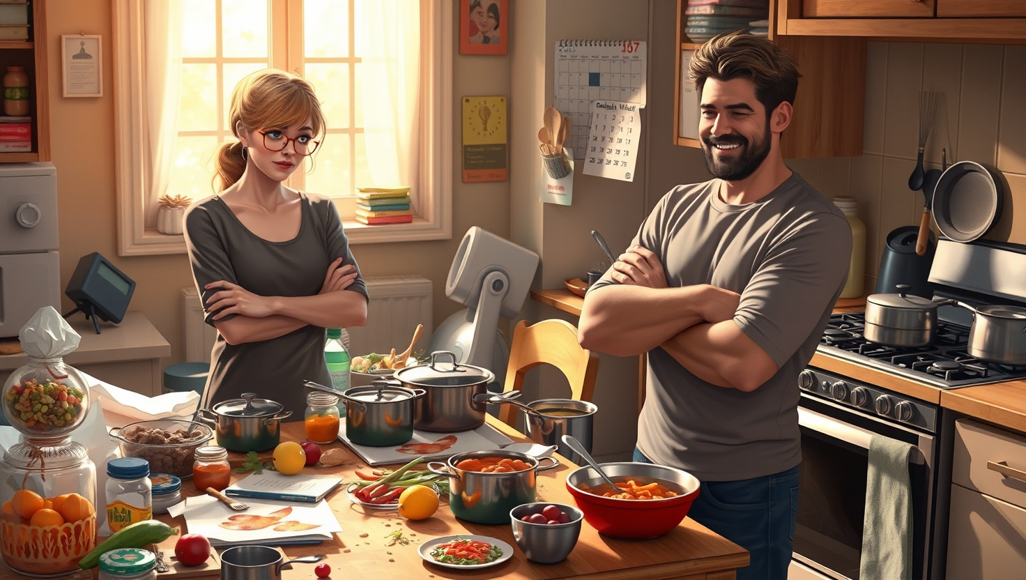 Partners New Cooking Hobby Taking Over Our Kitchen: AITA for Setting Boundaries?