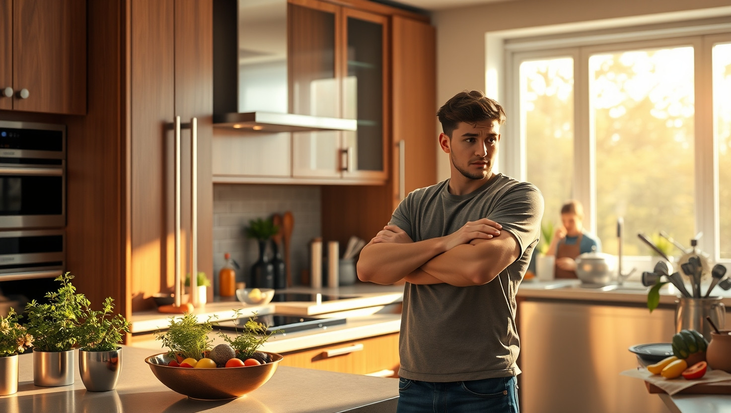 Roommate Oversteps Boundaries in High-End Kitchen Space