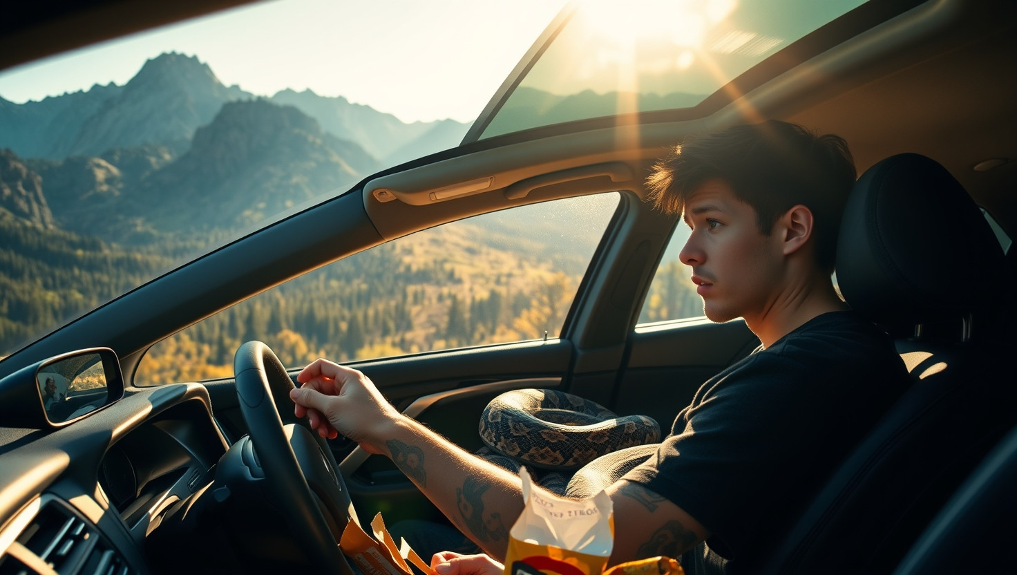 Should I Allow My Friends Pet Python in My Car for Our Road Trip?
