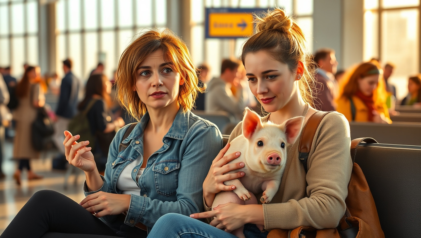 Should I Refuse to Share a Flight with My Friends Emotional Support Pig?