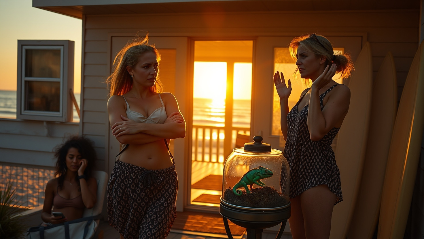 Friend Wants Chameleon at Rental: AITA for Saying No?