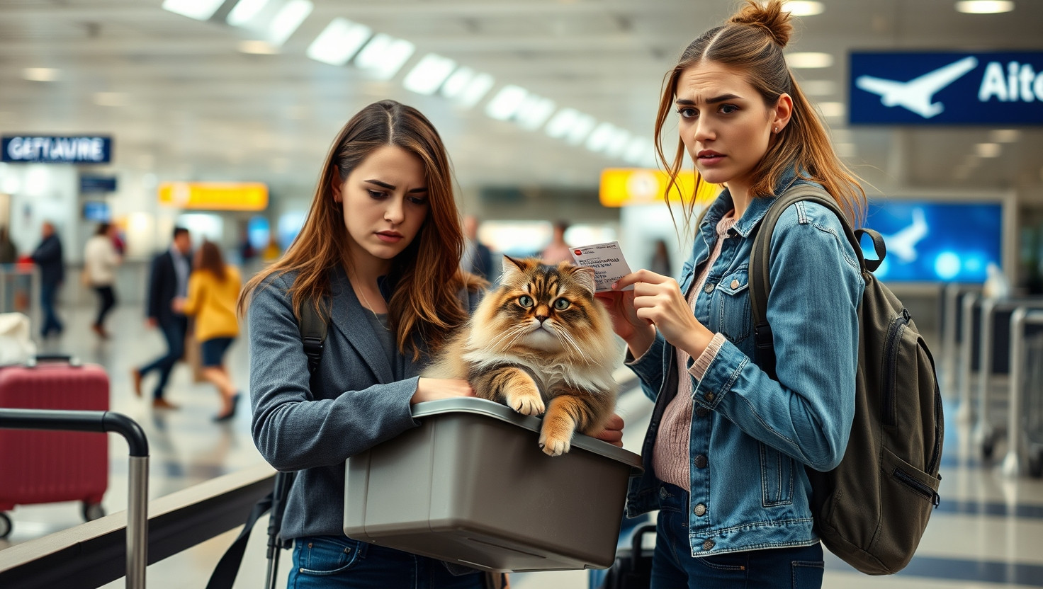 Should I Pay for My Friends Overweight Cats Extra Baggage Fees? AITA?