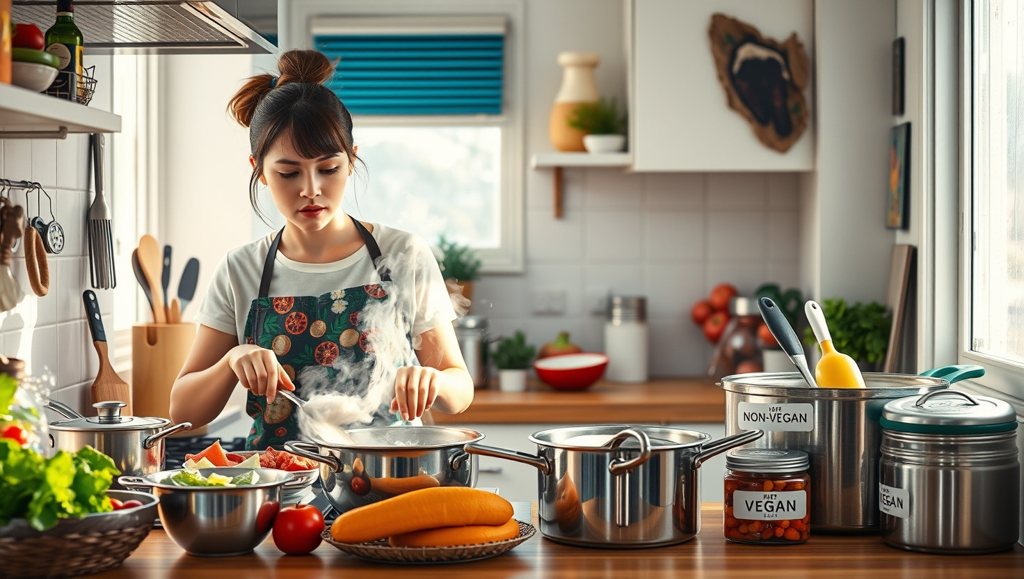 Roommate Conflict: AITA for Not Sharing Kitchen with Vegan Roommate?