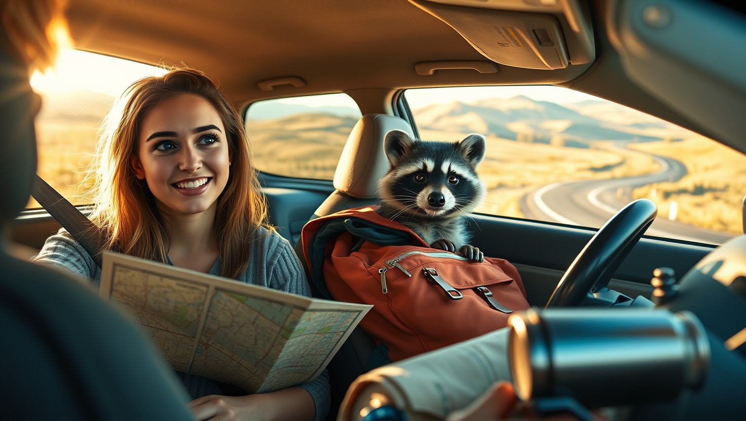 Should I Refuse My Friends Request to Bring a Rowdy Pet Raccoon on Our Cross-Country Road Trip?