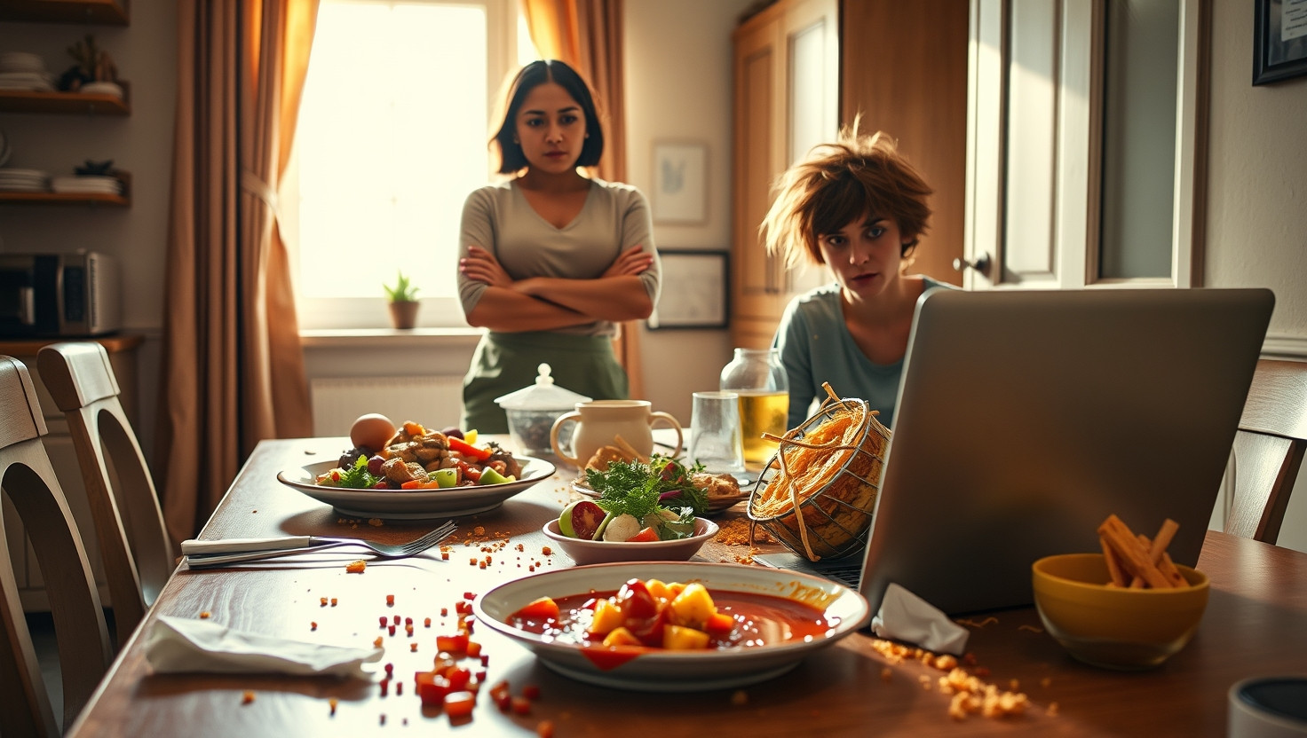 Roommate Banned from Shared Meals Over Messy Eating Habits: AITA?