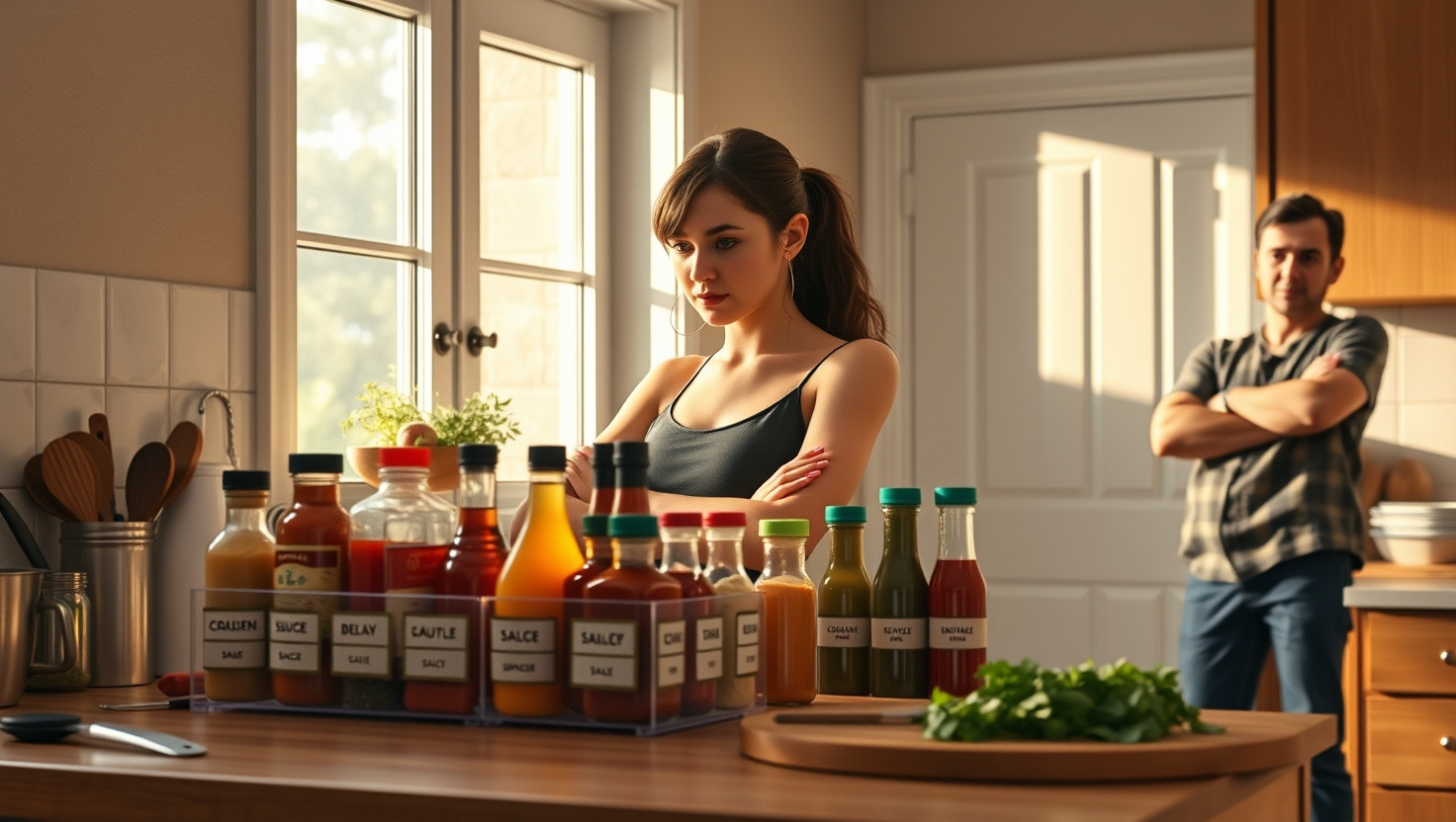 Should I Share My Innovative Condiment Storage Solution with My Uninterested Partner?