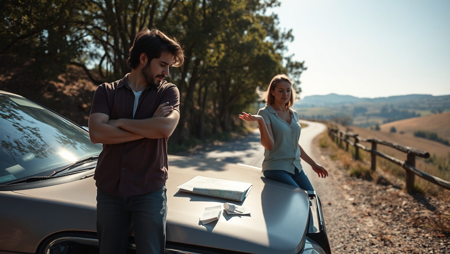 Debating Fairness: Splitting Unexpected Travel Expenses After Road Trip Mishaps